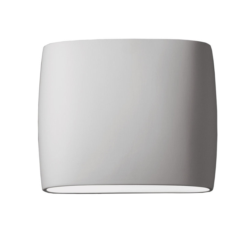 Applique murale 2 lumières Armance, H 9,75 po x l 16 po x P 4 po, Blanc mat