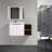 Verle 35.8 " W Free Standing Wall Mounted 1 Single Vanity Bathroom Vanity With Ceramic Top