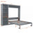 Murphy Bed Wall Bed With Shelves-1310494833-1310494844