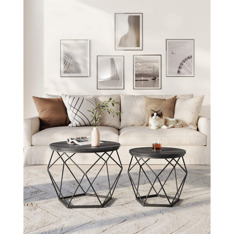 Paddy Frame Coffee Table, Ink black, Ink black