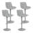 Lochie Swivel Adjustable Height Bar Stools Faux Leather Modern Barstools Upholstered Counter Stools-1433750544