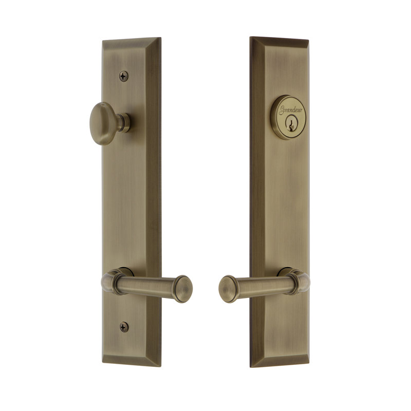 Ensemble de vestibule Fifth Avenue, 2,375 po, Laiton rétro, À droite