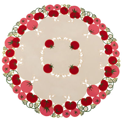 Drexal Tomato Table Topper (33" RD)
