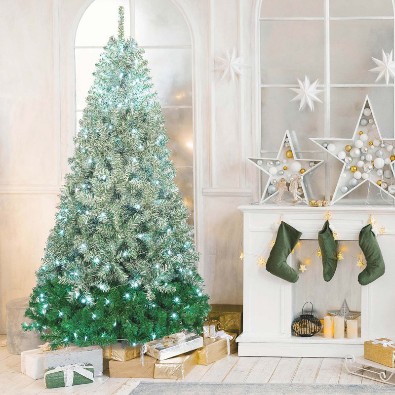 Arbre de Noël artificiel lumineux 91,2 pi