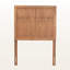 Tête de lit pour lit simple à détails brun au fini brun H 49,79 po x l 37,86 po x P 0,6 po Aeris-1892970134