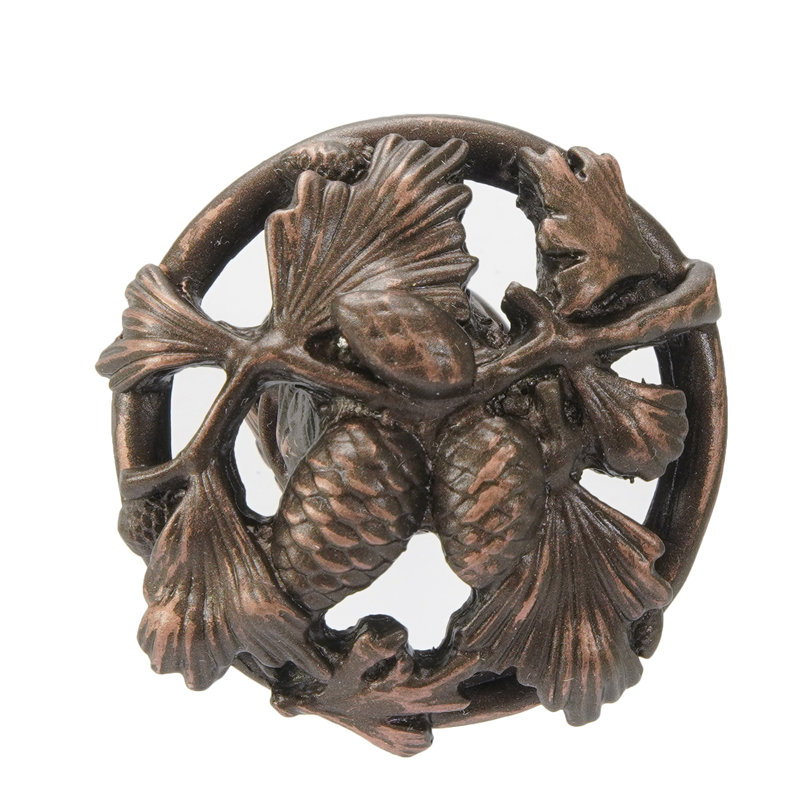 Lodge pinecone large knob in finish Oil Rub Bronze, Oil Rub Bronze