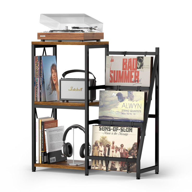 Brehon 79cm H Media Shelves