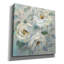 Epic Graffiti 'Blue Gray Floral' By Silvia Vassile Blue Grey Floral by Silvia Vassileva - Wrapped Canvas Print-1967231564