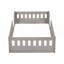 Platform Bed with Guardrail