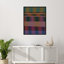 «Abstract Lines 17» par Beth Vassalo, impression sur bois encadrée