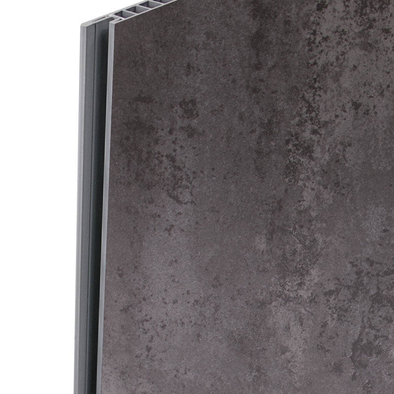 Bornholm 1000mm W x 2400mm H Frameless Decorative Wall Panel with Glass