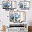 Whitworth - ensemble d'art mural hortensia-107743564-107743559