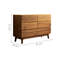 Commode d'appoint en bois massif Rhodell