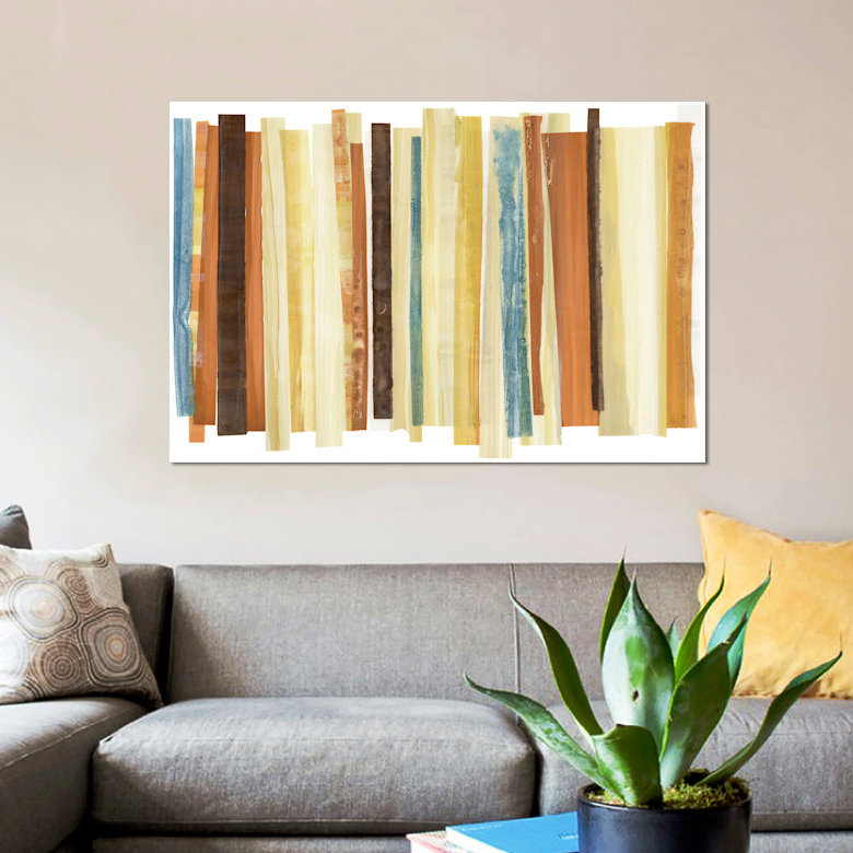 « evanescence v », reproduction sur toile, H 12 po x l 18 po x P 1,5 po, Toile tendue, Pas de tapis
