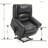Leather Heated Massage Chair-1978992502