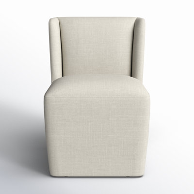 Ardeth Polyester Blend Side Chair With Caster