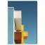 Orthogonal Sky View Architecture Canvas Print by Oliver Gal, Black Frame, 10 x 15-2054500936-2054501311