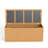 Outdoor Wooden Deck Box Solid Wood Storage Box Seat & Table Top for Patio Furniture Cushions, Pool Toys and Garden Tools-116384335-116384338