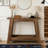 Rustic Console Table,2-Tier Entryway Table,Narrow Sofa Table