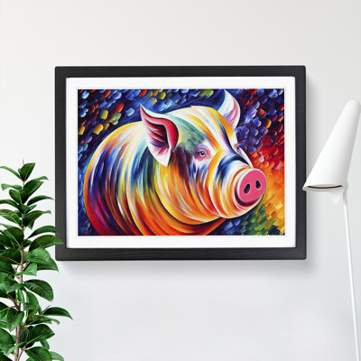 Pig Vol.3 - Single Picture Frame Painting