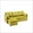 Modular L-Shaped Sofa, Modular Long Sofa with Reversible Chaise Lounge-868128600