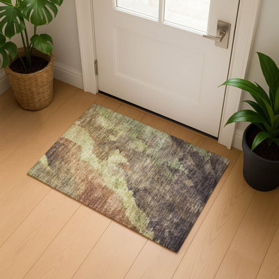 Premium Machine Washable Mundell Abstract Rug