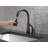 Leland Oil Rubbed Bronze Kitchen Faucet with Pull Down Sprayer, Traditional Single Hole Kitchen Sink Faucet, Single Handle, Venetian Bronze-506271810