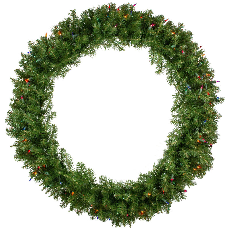 Guirlande de Noël artificielle pré-éclairée 36 po