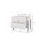 Syohei 55cm W Manufactured Wood Bedside Table