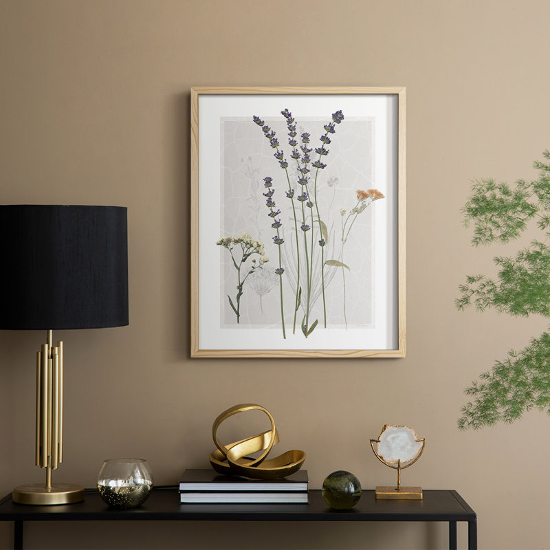 Field Study Page I Framed Print - Solid Wood