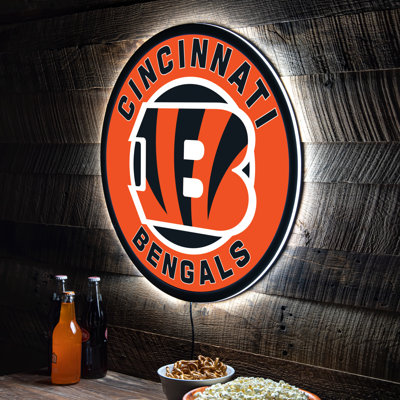 NFL LED Round Lighted Wall Sign