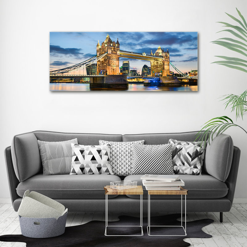 Tower Bridge London - Wrapped Canvas Print