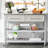 Kitchen Island With Stainless Steel Top, Traditional Kitchen Island With Storage, 2-Tier Open Shelves, Drawers