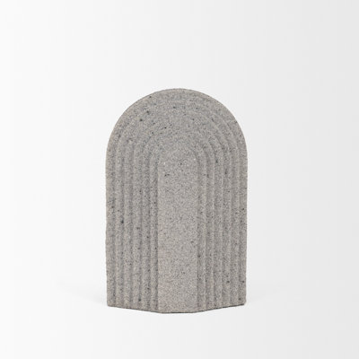 Resin Textured Concrete Decorative Object