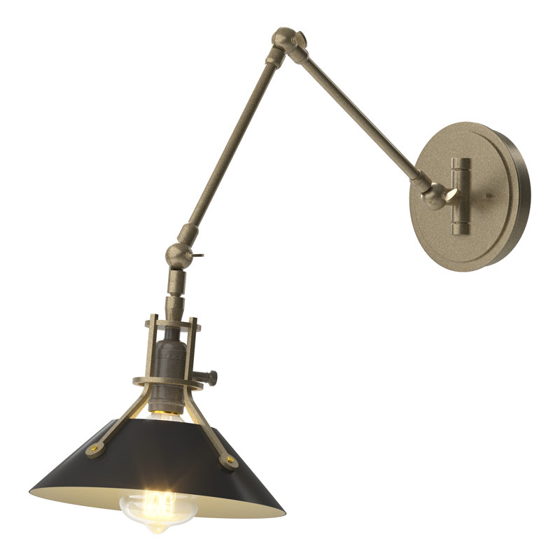 Henry Sconce -209320_5, Soft Gold, Black