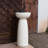 Indoor Outdoor Mgo Plant Stand - Handmade Durable Pedestal