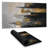 Abstract gold skyscraper - 15.75"x31.50" Desk mat