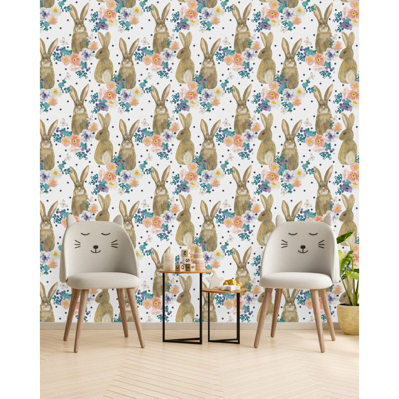 Panneau de papier peint Kelsie-Mae, L 2,08 pi x L 10,42 pi