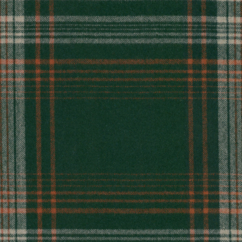 MONTEREY PLAID Green Woven Fabric