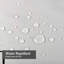 Mignon rideau de douche avec 12 crochets-2138129923