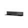 Torington 01 Wall Shelf 120cm - Modern L-Shaped Design in Tempered Glass
