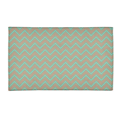 Chenille Chevron Indoor Rug