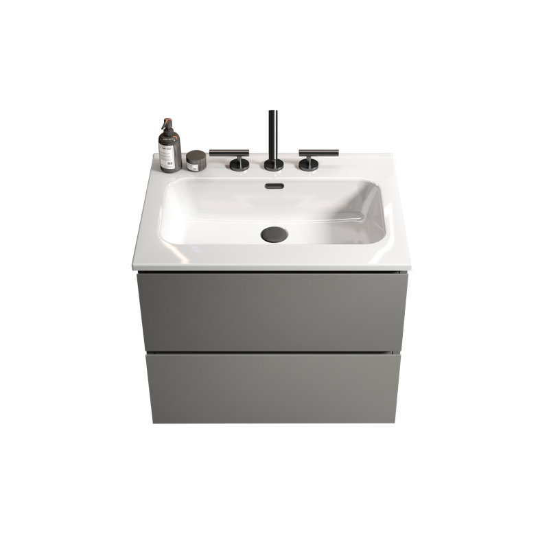 Meuble-lavabo mural avec lavabo Hostetler