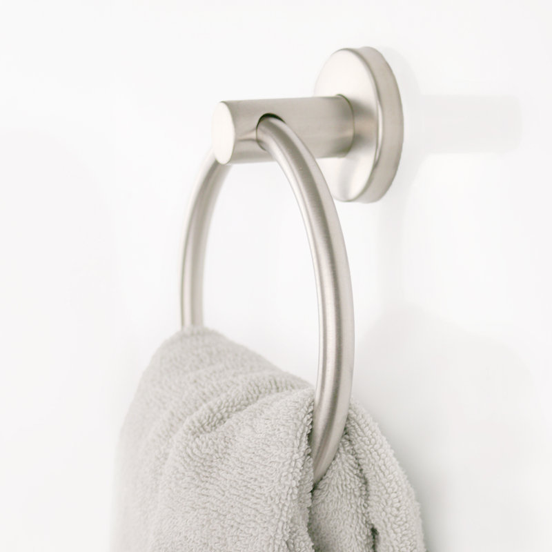 Anneau à serviette, Nickel brossé satiné