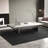 Rectangular rock slab floating coffee table-102709497-102709491