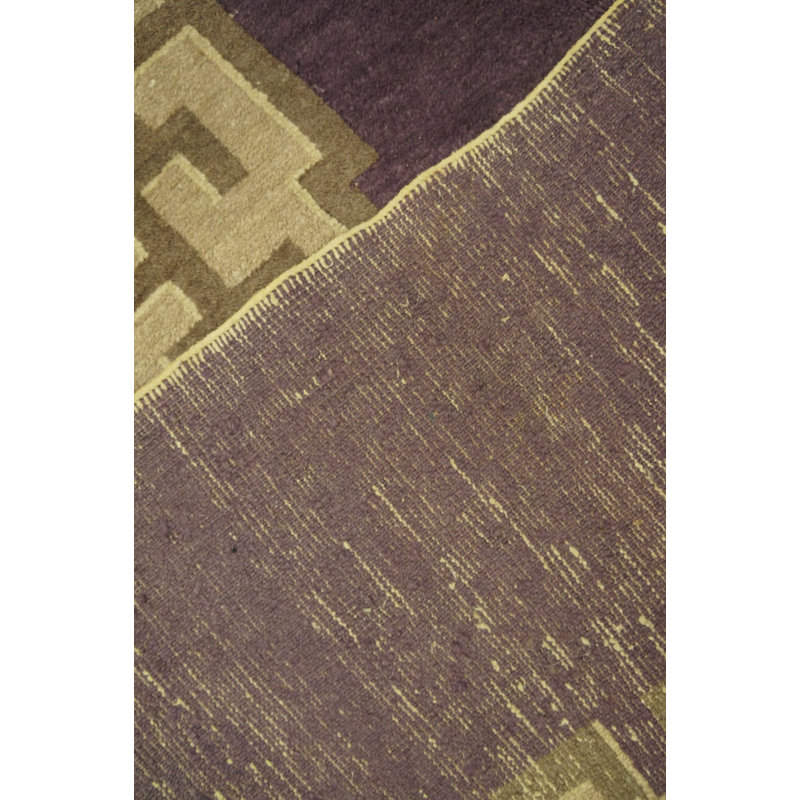 Antique Art Deco Room Size Wool Ivory Rug