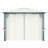 vidaXL Gazebo with Curtain 157.5"x118.1" Cream Aluminum-93582021