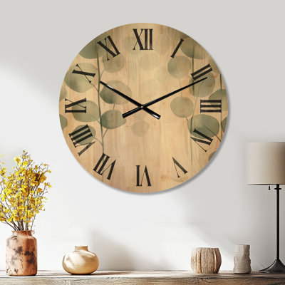 Horloge murale Greenery