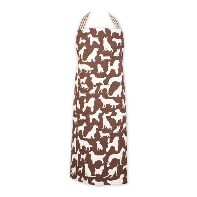 No Pattern Cotton Bib Apron