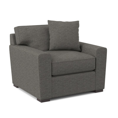 Fauteuil en polyester l 42 po Zinah